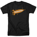 Nickelodeon - Nick Retro Rocket Logo - Adult Unisex Short Sleeve T-Shirt - Black
