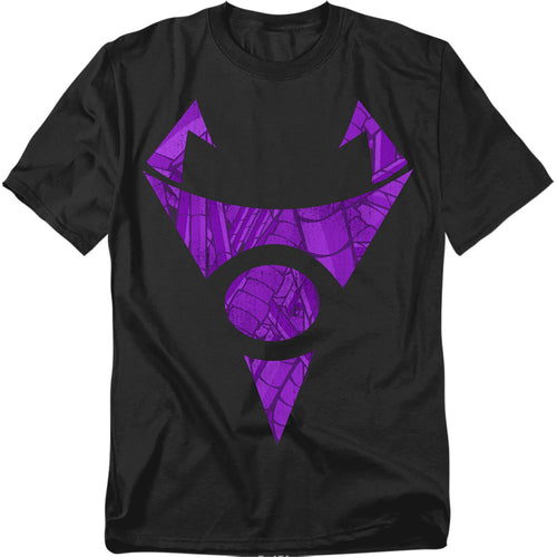 Invader Zim - Irken Logo Tubed - Adult Unisex Short Sleeve T-Shirt - Black