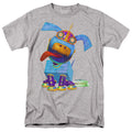 Jimmy Neutron - Goddard Neon - Adult Unisex Short Sleeve T-Shirt - Gray