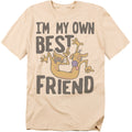 Catdog - My Own Best Friend - Adult Unisex Short Sleeve T-Shirt - Blue