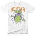 Rugrats - Reptar Shirt Rip - Adult Unisex Short Sleeve T-Shirt - White