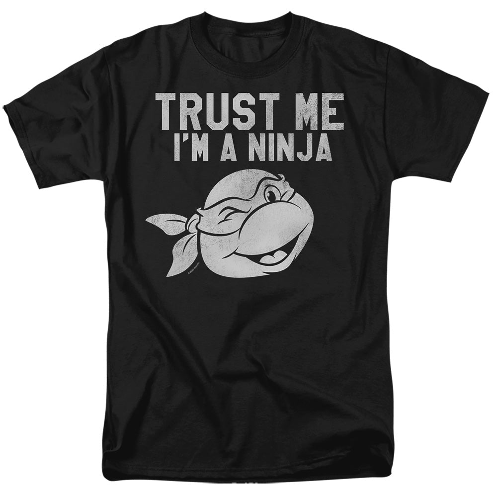 Teenage Mutant Ninja Turtles Trust Me I'm A Ninja Adult Unisex T-Shirt Black