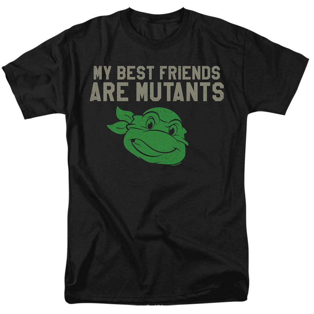 Teenage Mutant Ninja Turtles Tmnt Mutant Friends Adult Unisex T-Shirt Black