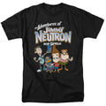Jimmy Neutron - Group - Adult Unisex Short Sleeve T-Shirt - Black