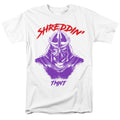 Teenage Mutant Ninja Turtles - Shredder Shreddin' - Adult Unisex T-Shirt - White