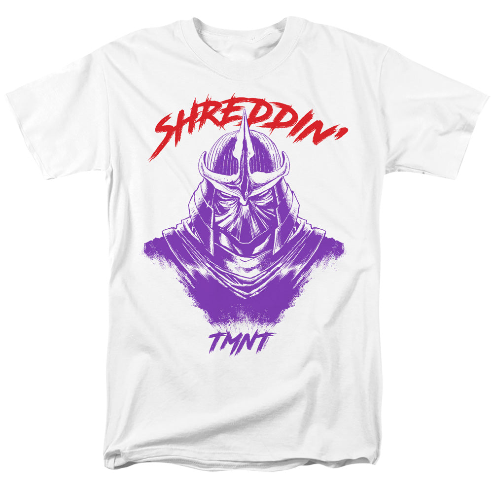 Teenage Mutant Ninja Turtles - Shredder Shreddin' - Adult Unisex T-Shirt - White