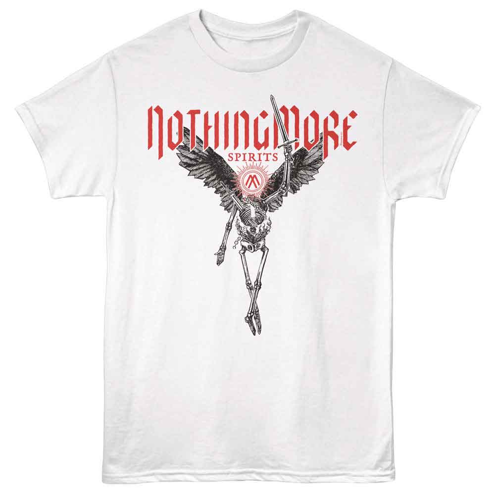 Nothing More - Spirits - American Classics - Front Print White Adult Short Sleeve T-Shirt