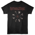 Nothing More - Circle Of Lions - Front Print Adult Short Sleeve Solid T-Shirt - Black