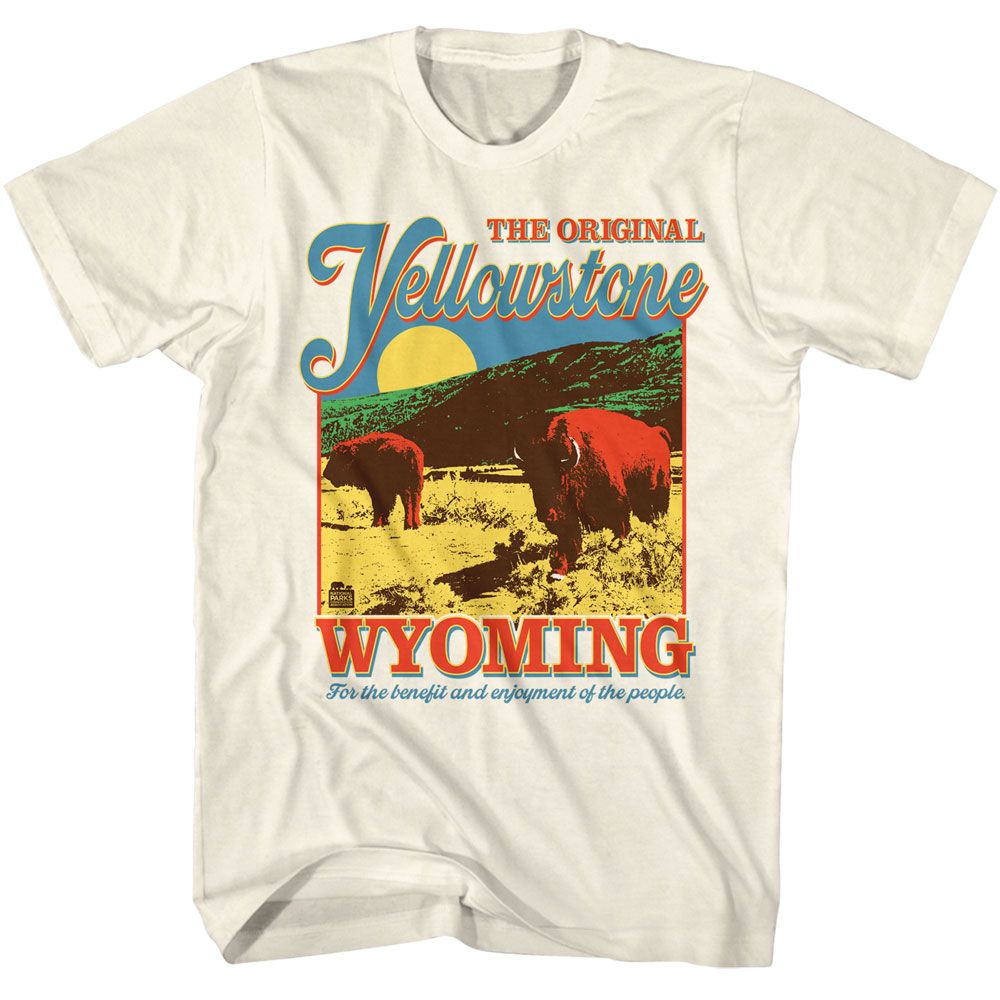 National Parks Original Yellowstone American Classics Adult Short Sleeve T-Shirt