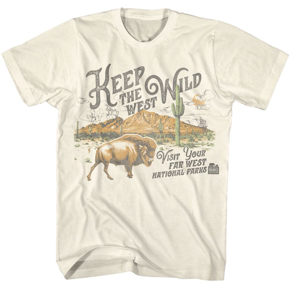 National Parks - Keep West Wild - American Classics - Adult Short Sleeve T-Shirt