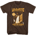 National Parks - Yellowstone 72 - American Classics - Solid Brown Adult Short Sleeve T-Shirt