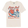 National Parks - National Seashore Shark - American Classics - Solid Beige Adult Short Sleeve Comfort Color T-Shirt
