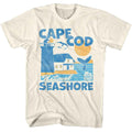 National Parks - Cape Cod National Seashore - American Classics - Solid Off-White Adult Short Sleeve T-Shirt