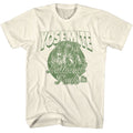 National Parks - Yellowstone Retro - American Classics - Solid Off-White Adult Short Sleeve T-Shirt