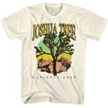 National Parks - Sky Background - American Classics - Solid Off-White Adult Short Sleeve T-Shirt