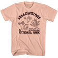 National Parks - Rare Plants Yellowstone - American Classics - Solid Orange Adult Short Sleeve T-Shirt