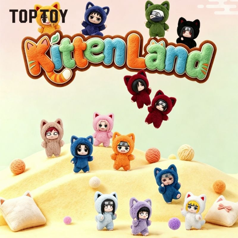 EAKI - Naruto: Shippuden - Kitten Land Series - Blind Box Plush
