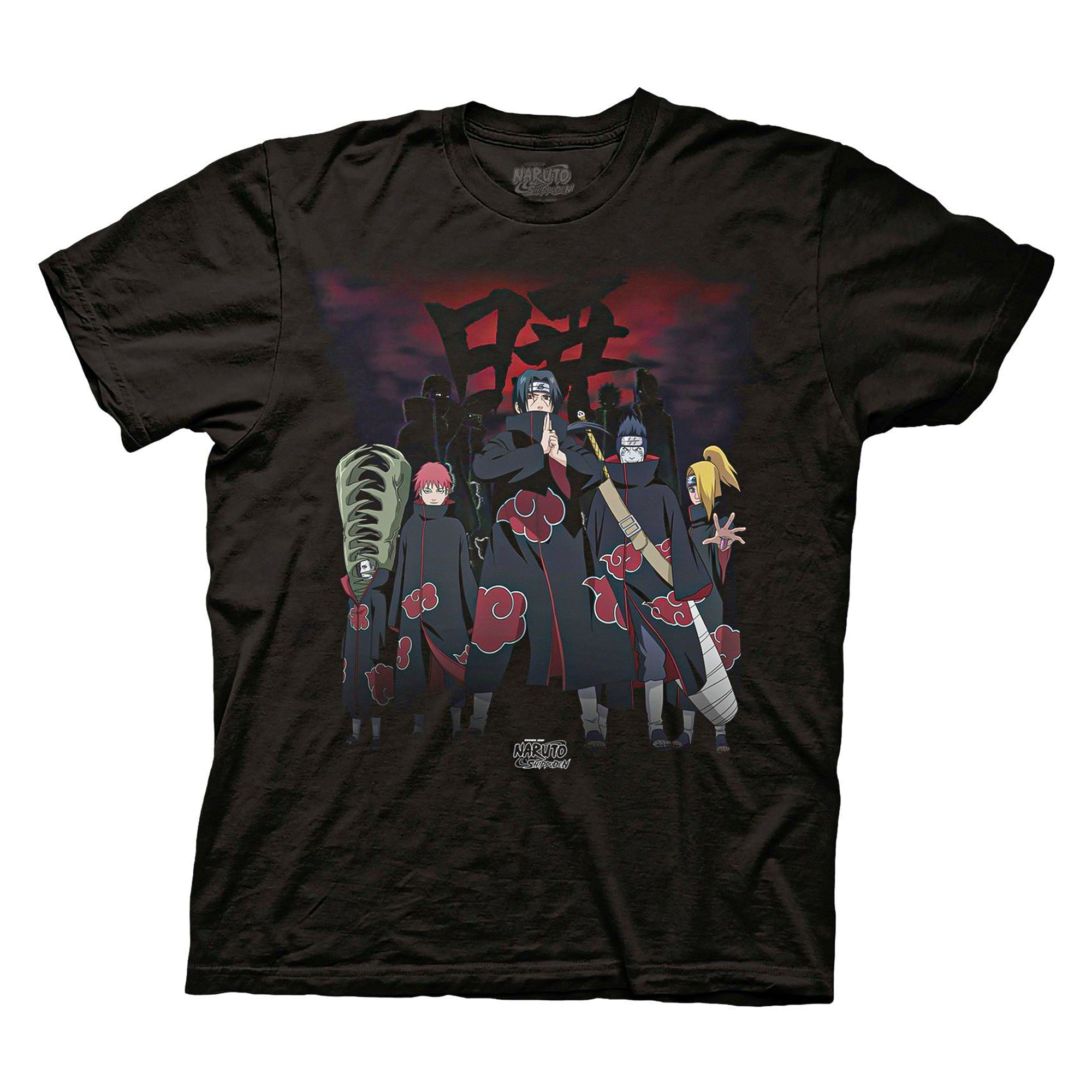 【US規格】希少 NARUTO SHIPPUDEN Tシャツ ブラック 黒 L Amazon.com: Naruto Shippuden Mens' Uzumaki Pixelated Kanji