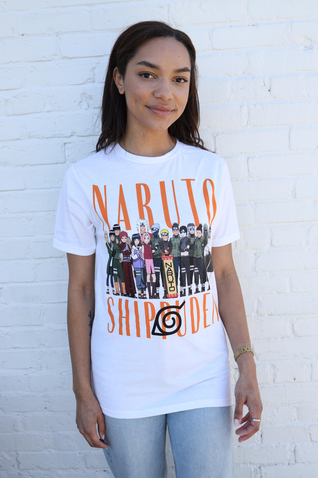 Naruto Shippuden Hidden Leaf Teams Adult T-Shirt