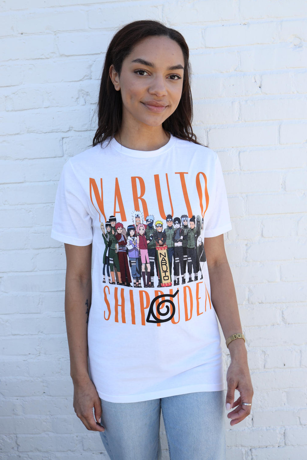 Naruto Shippuden Hidden Leaf Teams Adult T-Shirt