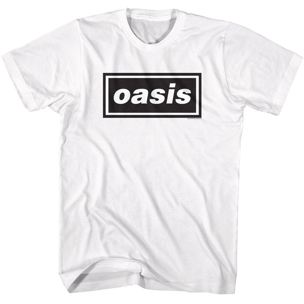 Oasis - Rectangular Logo - American Classics - Adult Short Sleeve T-Shirt