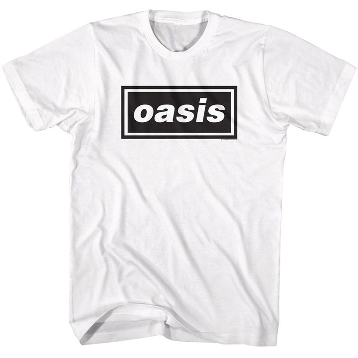 Oasis - Rectangular Logo - American Classics - Adult Short Sleeve T-Shirt