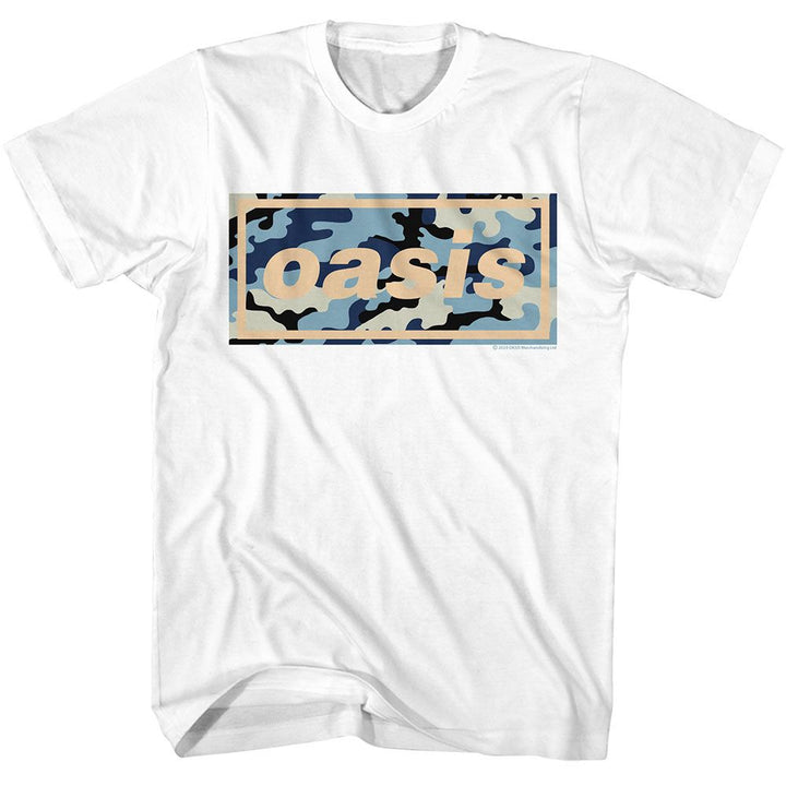 Oasis - Camo Logo - American Classics - Adult Short Sleeve T-Shirt