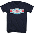 Oasis - Tri Color Logo Chest - Officially Licensed American Classics - Front Print Solid Adult Short Sleeve T-Shirt
