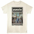 Oasis - Supersonic - Adult Unisex Short Sleeve T-Shirt - Natural