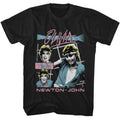 Olivia Newton John - Oln Physical - American Classics - Solid Black Adult Short Sleeve T-Shirt