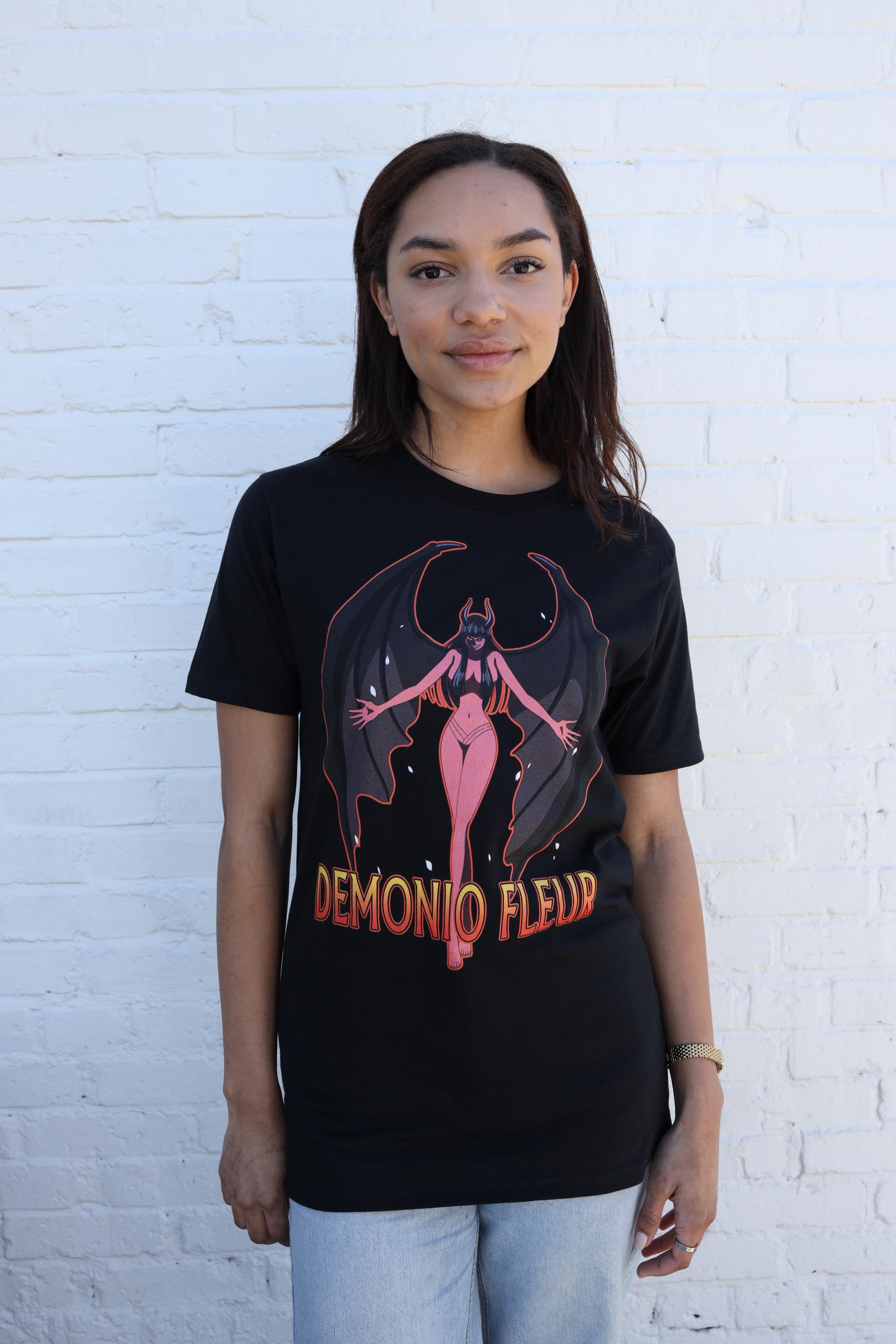 One Piece Demon Nico Robin Demonio Fleur Officially Licensed Men's Short Sleeve T-Shirt