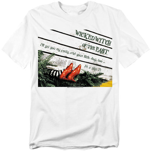 The Wizard Of Oz - Size 7 - Adult Unisex Short Sleeve T-Shirt - White