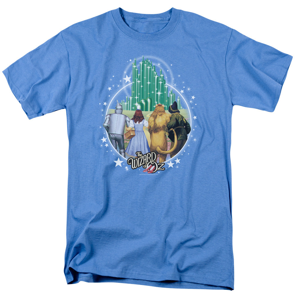 The Wizard Of Oz - Emerald City - Adult Unisex Short Sleeve T-Shirt - Blue