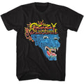 Ozzy Osbourne - Tattoo - American Classics - Solid Black Adult Short Sleeve T-Shirt