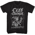 Ozzy Osbourne - Executioner - American Classics - Solid Black Adult Short Sleeve T-Shirt