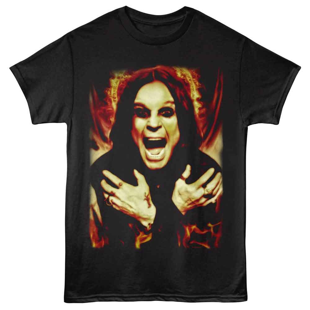 Ozzy Osbourne - Ozzy Pod - Adult Short Sleeve T-Shirt - Black