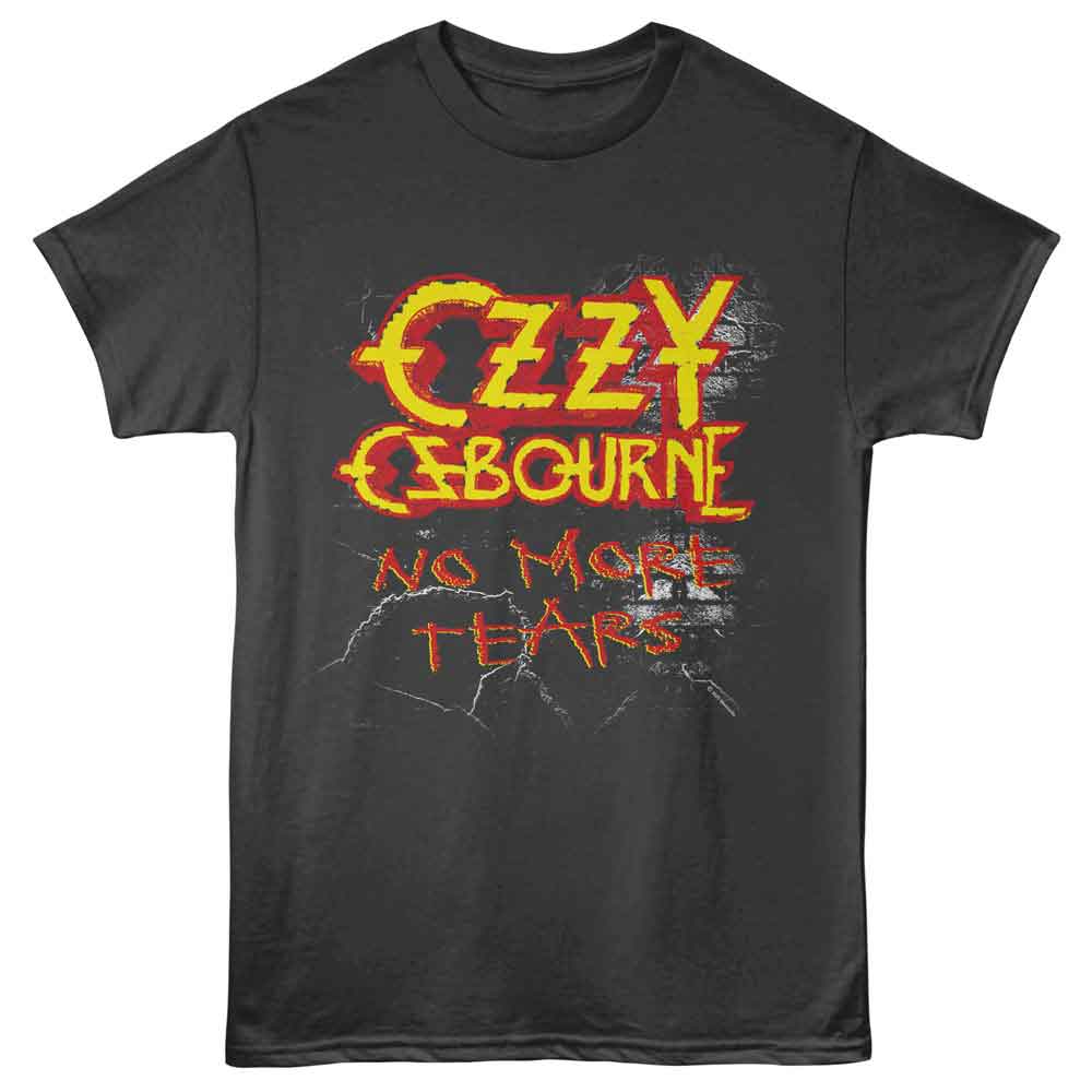 Ozzy Osbourne - No More Tears - Solid Gray Front Print Adult Short Sleeve T-Shirt