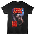 Ozzy Osbourne - Bark At The Moon - Solid Black Front Print Adult Short Sleeve T-Shirt