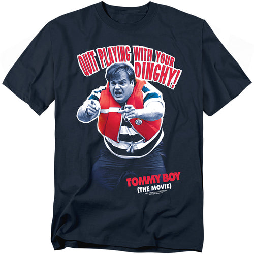 Tommy Boy - Dinghy - Adult Unisex Short Sleeve T-Shirt - Blue