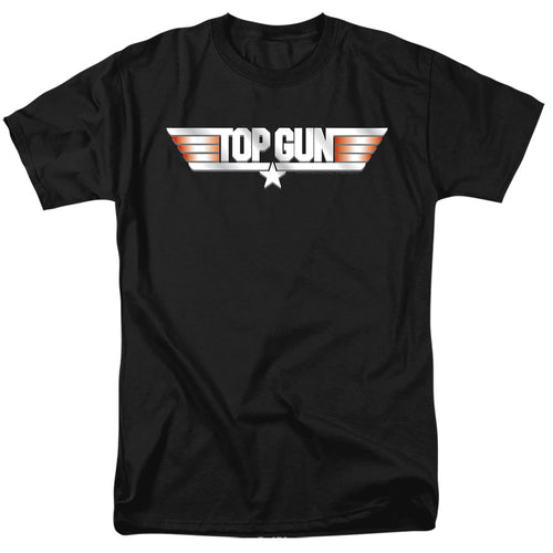 Top Gun - Logo - Adult Unisex Short Sleeve T-Shirt - Black