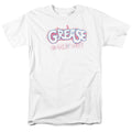 Grease - Grease Is The Word - Adult Unisex Short Sleeve T-Shirt - White