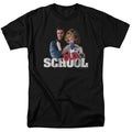 Old School - Frank And Friend - Adult Unisex Short Sleeve T-Shirt - Black