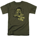 Old School - Frank The Tank - Adult Unisex Short Sleeve T-Shirt - Green