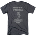 Old School - Mitchapalooza - Adult Unisex Short Sleeve T-Shirt - Gray