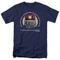Beverly Hills Cop - Nicest Police Car - Adult Unisex Short Sleeve T-Shirt - Blue