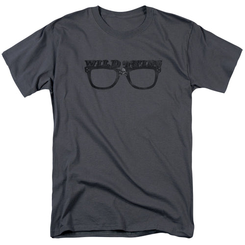 Major League - Wild Thing - Adult Unisex Short Sleeve T-Shirt - Gray