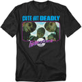 Galaxy Quest - Cute But Deadly - Adult Unisex Short Sleeve T-Shirt - Black