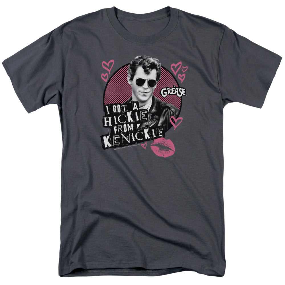 Grease - Kenickie - Adult Unisex Short Sleeve T-Shirt - Gray