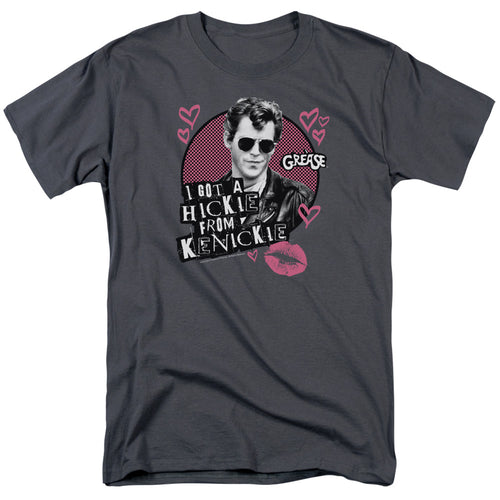Grease - Kenickie - Adult Unisex Short Sleeve T-Shirt - Gray