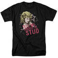 Grease - Tell Me About It Stud - Adult Unisex Short Sleeve T-Shirt - Black